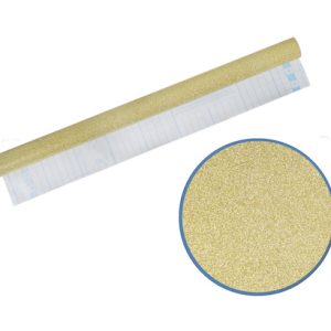 PAPEL AUTOADHESIVO OMEGA FANTASÍA C/BRILLANTINA. 45 CM X 1 MTS. FJ002