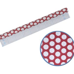 PAPEL AUTOADHESIVO OMEGA FANTASÍA C/BRILLANTINA. 45 CM X 1 MTS. FJ069