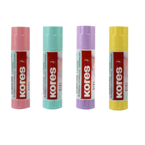 BARRA ADHESIVA KORES 20 GRAMOS, CUERPO PASTEL