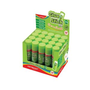 BARRA ADHESIVA KEYROAD 21gr, CAJÓN C/320 UN.