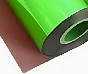 ROLLO PARA HOT STAMPING, 240m x 32cm, BUJE 3", VERDE
