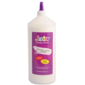 COLA VINÍLICA JUNIOR BLANCA,1 L.