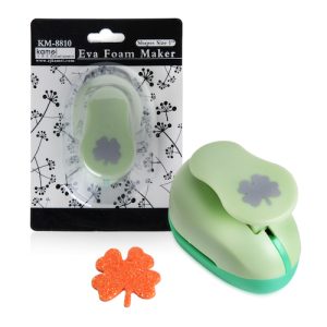 PERFORADORA PARA GOMA EVA 25 MM CON FORMA DE TREBOL