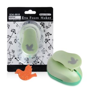 PERFORADORA PARA GOMA EVA 25 MM CON FORMA DE AVE