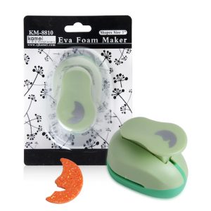 PERFORADORA PARA GOMA EVA 25 MM CON FORMA DE LUNA