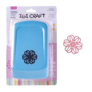 PERFORADORA DE 50 mm P/MATERIALES ESPECIALES MULTI DETALLE, CON FORMA DE FLOR