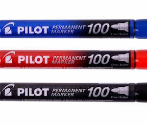 CAJA DE 12 MARCADOR PERMANENTE PILOT SCA-100
