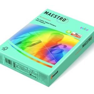 PAPEL DE COLOR MAESTRO MEDIUM BLUE 80 GR. A4