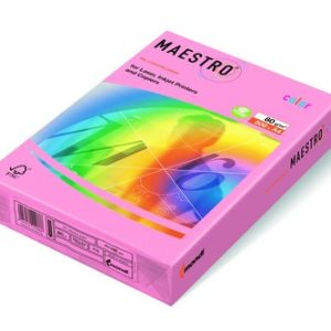 PAPEL COLOR MAESTRO PINK 80 GR. A4