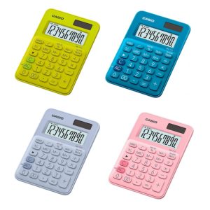 CALCULADORA CASIO MS-7UC "MY STYLE", 4 COLORES