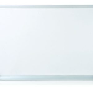 PIZARRA BLANCA MAGNÉTICA 45X60 CM., CON MARCO DE ALUMINIO