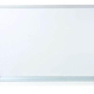 PIZARRA BLANCA MAGNÉTICA 90X150 CM., CON MARCO DE ALUMINIO