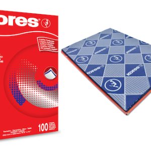 PAPEL CARBONICO KORES COPYNET AZUL OFICIO. CAJA C/100 HOJAS