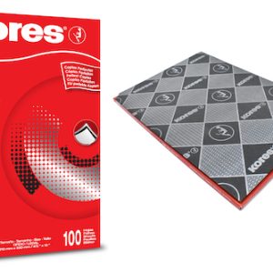 PAPEL CARBONICO KORES NEGRO OFICIO. CAJA C/100 HOJAS