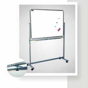 SOPORTE DE METAL, REBATIBLE, CON RUEDAS PARA PIZARRAS, ANCHO 120~200cm