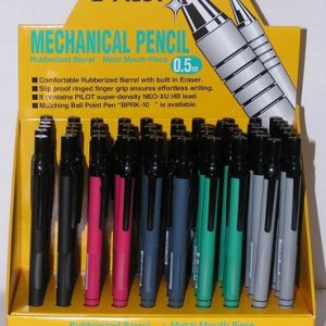 EXHIBIDOR CON 60 PORTAMINAS PILOT H-165 SHARPEN 0.5 MM