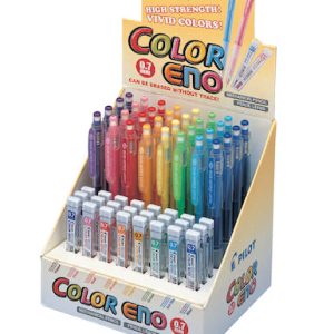 EXHIBIDOR C/32 PORTAMINAS HCR-197 Y 24 TUBOS DE MINAS PILOT COLOR ENO, 0.7 MM