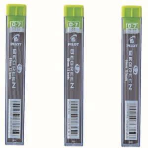 CAJA CON 100 ESTUCHES DE MINAS PILOT 0.7 mm HB - B - 2B
