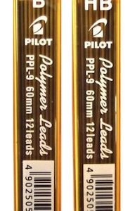 CAJA CON 10 ESTUCHES DE MINAS PILOT 0.9 MM. HB- B- 2B