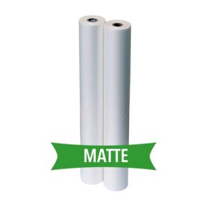 ROLLO P/LAMINACIÓN TRANSP. MATE, 2500m x 32,5cm, 22mic