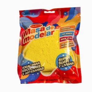 MASA PARA MODELAR OMEGA SUPER LIVIANA. AMARILLA