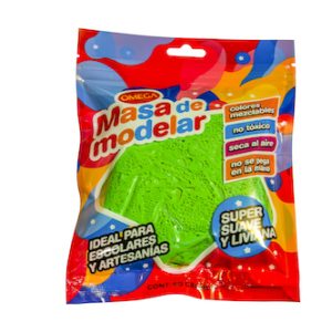 MASA PARA MODELAR OMEGA SUPER LIVIANA. VERDE