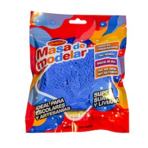 MASA PARA MODELAR OMEGA SUPER LIVIANA. AZUL OSCURO