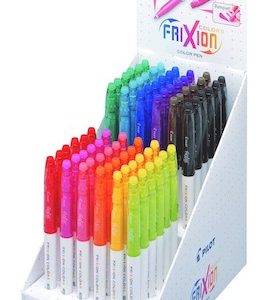 EXHIBIDOR CON 72 MARCADORES PILOT FRIXION BORRABLES
