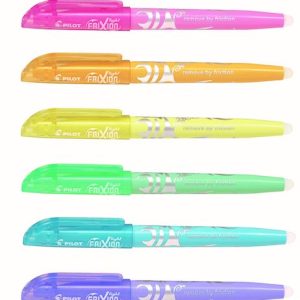 RESALTADOR PILOT FRIXION LIGHT BORRABLE, COLORES PASTEL