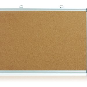 TABLERO DE CORCHO 45X60 CM., CON MARCO DE ALUMINIO