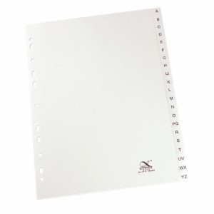 SEPARADOR ALFABETICO OMEGA, A - Z
