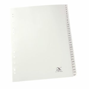 SEPARADOR NUMERICO OMEGA, 1 - 31
